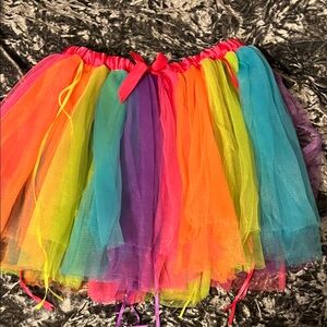 Vintage Hot Topic Rainbow Tutu
